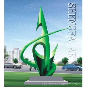 Large Modern Abstract Arts Stainless steel Sculpture for Outdoor decoration